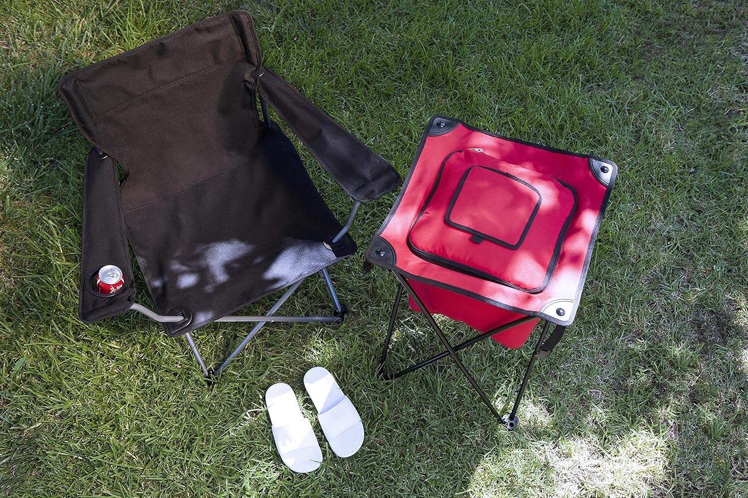 PTZ Camp Chair, Picnic Chair, Beach Chair with Carrying Bag